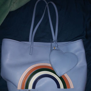 Light blue Dear Drew rainbow purse 🍾